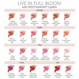 Jane Iredale PUREMOIST LIPSTICK~FS~3.4g~NIB~100% R